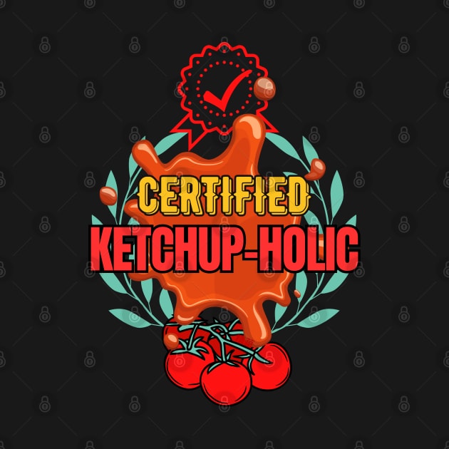 Certified  Ketchup-Holic - Funny Ketchup by SEIKA by FP