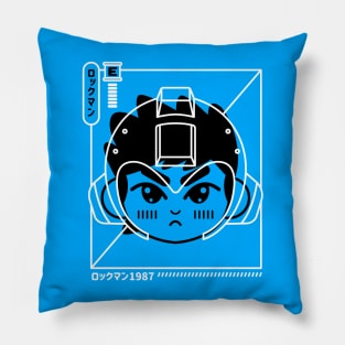 Cyber Helmet Rokkuman II Pillow