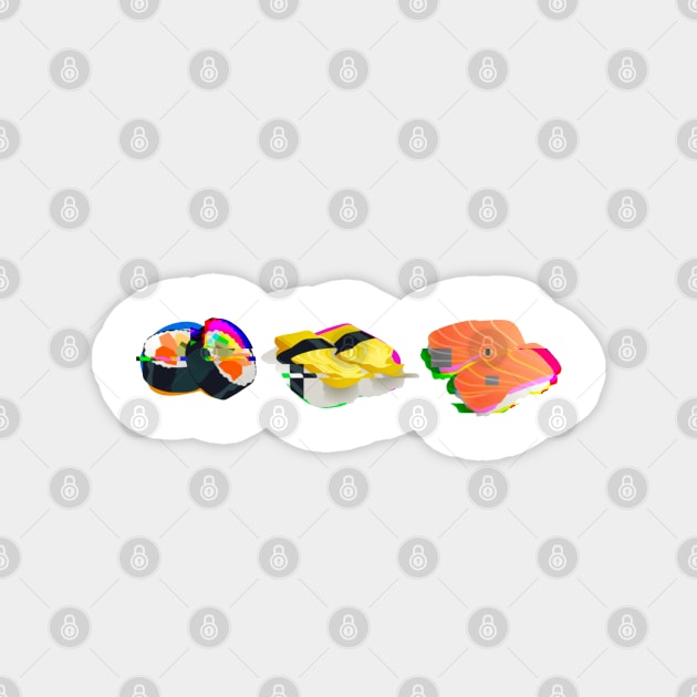 SUshi Magnet by KaiVerroDesigns