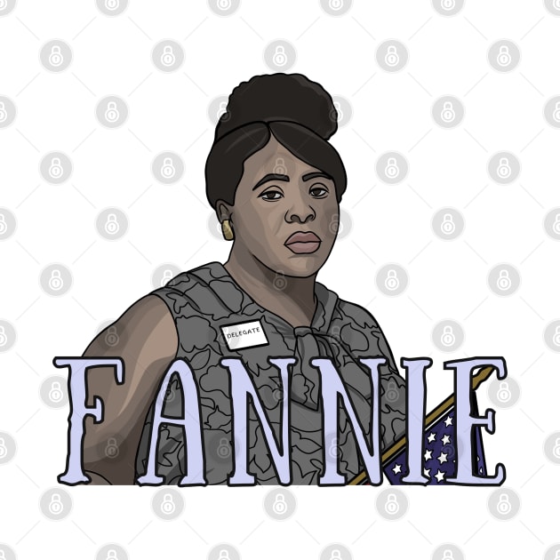 Fannie Lou Hamer Portrait by History Tees