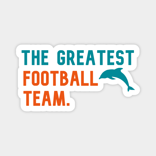 Miami Dolphins Magnet by Pretty Good Shirts