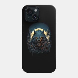 Werewolf in the Forest Phone Case