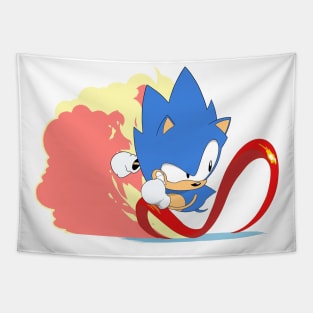 Gotta Go Fast - Sonic The Hedgehog Tapestry