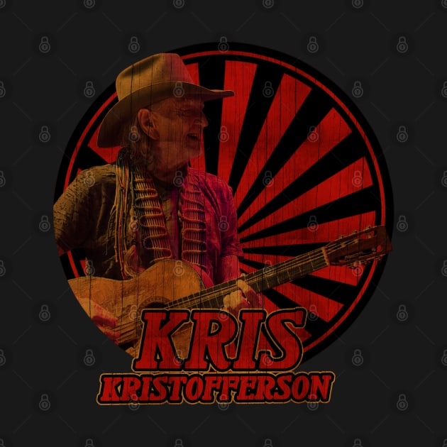 Retro Vintage Classic Kris Kristofferson by Electric Tone