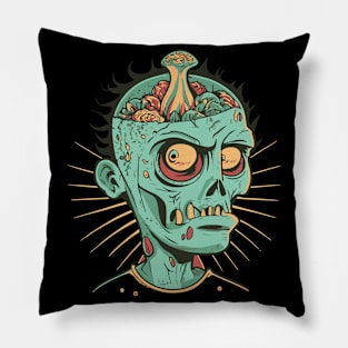 Zombie Love Undead Valentines Pillow