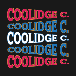 NATIONAL TEXT ART COOLIDGE T-Shirt