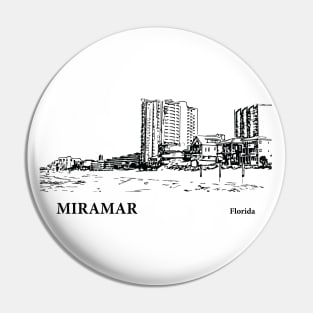 Miramar Florida Pin