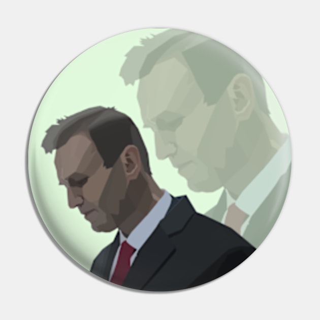 Navalny Pin by zombies butterfly