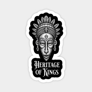 African Mask, Heritage of Kings Magnet