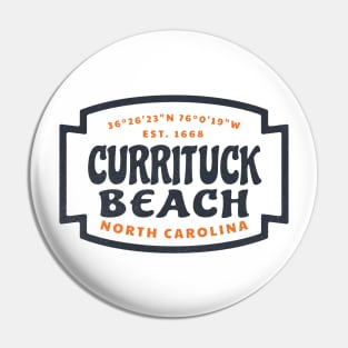 Currituck Beach, NC Summer Vacation Beach Trip Pin