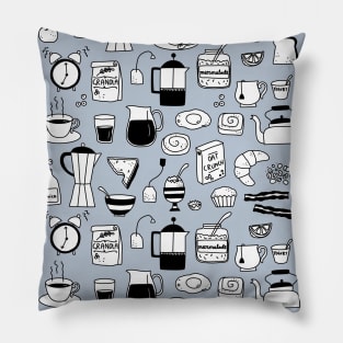 Breakfast Things Pillow