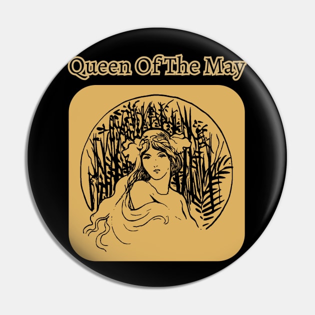 Queen of the May- May Queen Pin by Rattykins