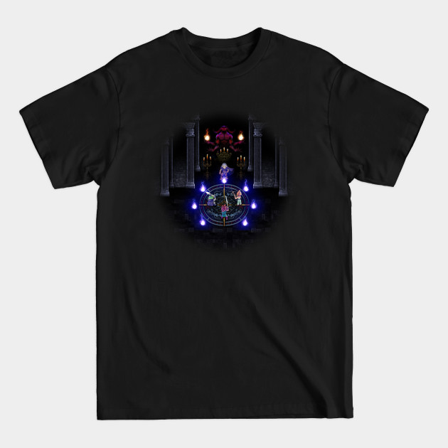 Disover Chrono Trigger, Screenshot Recreation - Chrono Trigger - T-Shirt