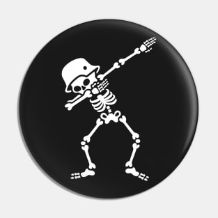 Dab dabbing biker Pin