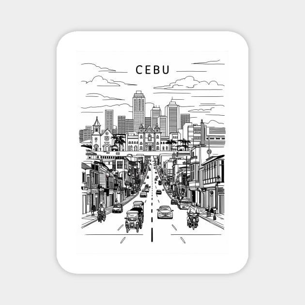 CEBU Magnet by likbatonboot