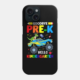 Kids Goodbye Pre-K Hello Kindergarten Graduation Class 2024 Phone Case