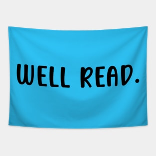 Well Read Typography Tapestry