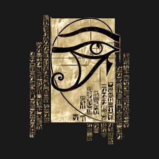 Egyptian Eye of Horus- Sacred Geometry Ornament T-Shirt