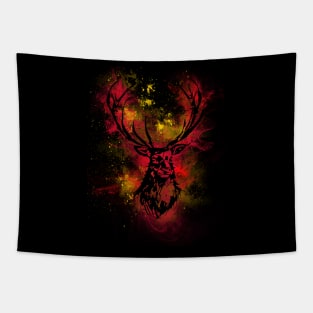 Abstract Deer Tapestry