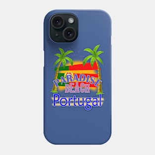 Paradise Beach Portugal Vacation Holidays Phone Case