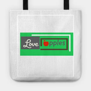 Love apples Tote