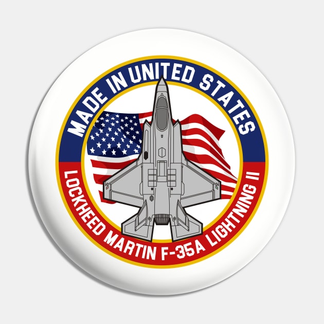 F-35A Lightning II - Made in... Pin by MBK