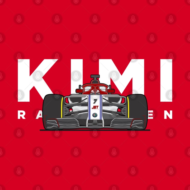 Kimi Raikkonen by jaybeetee