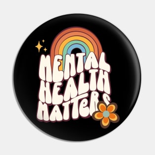 Mental health matters groovy textography Pin