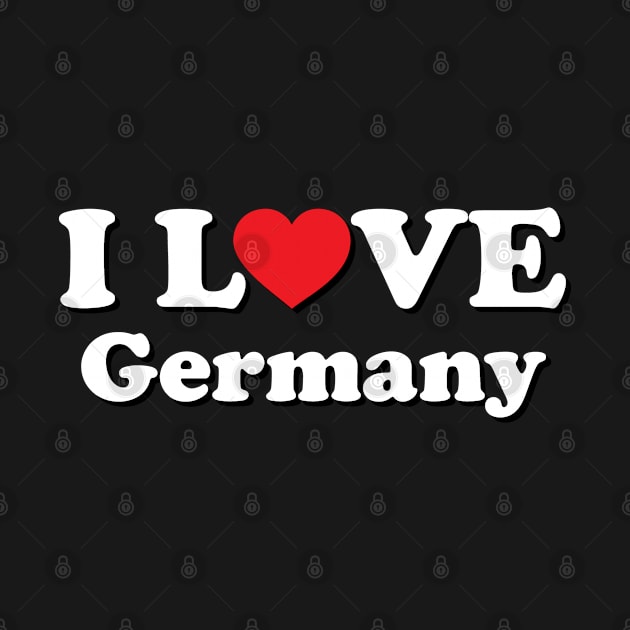 I Love Germany by Ericokore