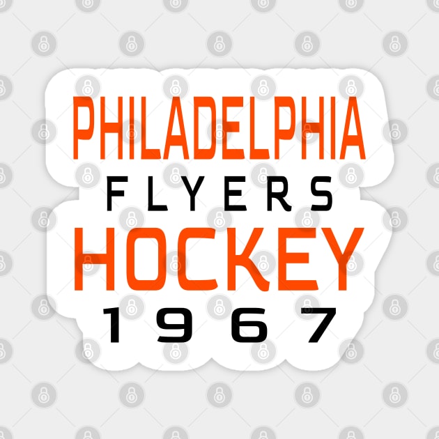 philadelphia flyers Classic Magnet by Medo Creations