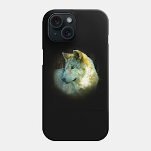 Wolf portrait Phone Case
