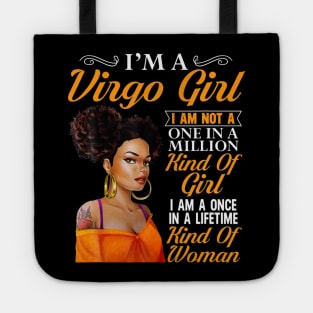 I'm a virgo girl black women birthday zodiac Tote