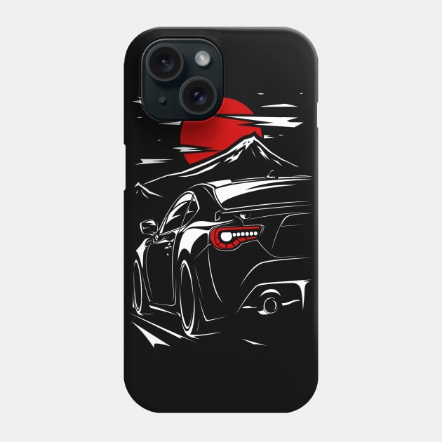 GT86 Hachiroku Phone Case by racingfactory