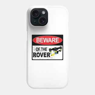 Helldivers 2 Beware of Dog Warning Sign Phone Case