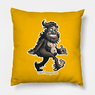 Sasquatch Shaka Pillow