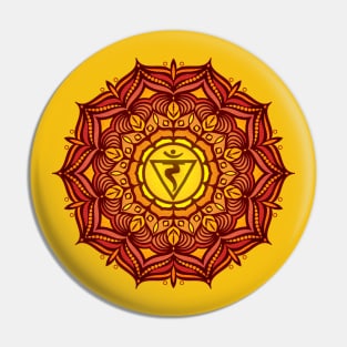 Solar Plexus Mandala - 06 Pin