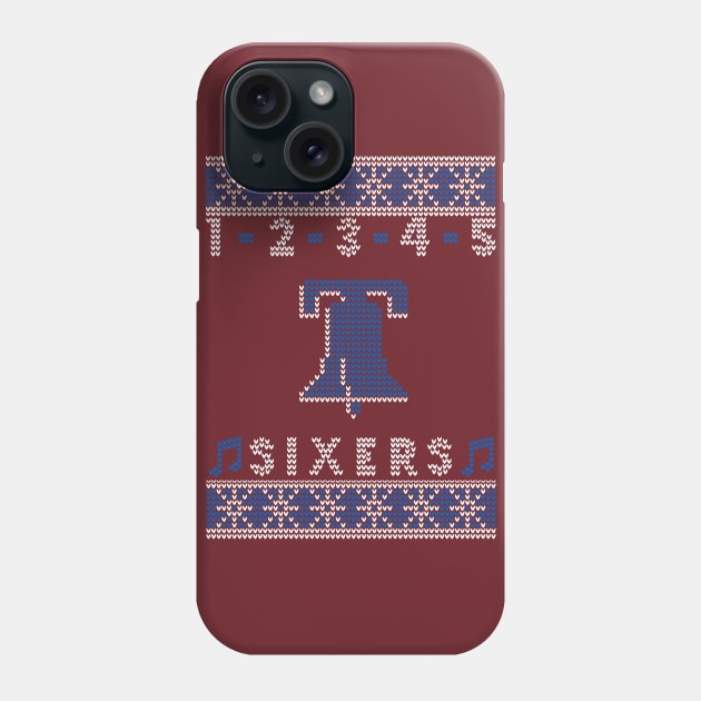 Ugly Sixers Xmas (red) Phone Case by OptionaliTEES