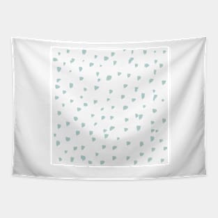 Simple mint blue abstract pattern Tapestry