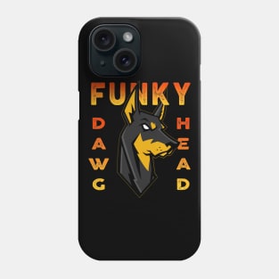 Funky Dawg Head Phone Case