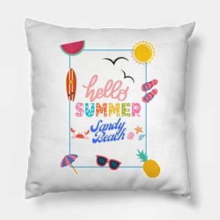 Welcome summer Pillow