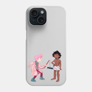 "WHO ... are YOU?" Gary-Marshall, Adventure Time / Fionna and Cake fan art Phone Case