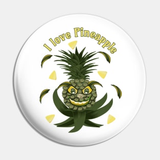 Funny Pinapple Pin