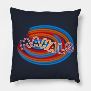 Mahalo Hawaii Pillow