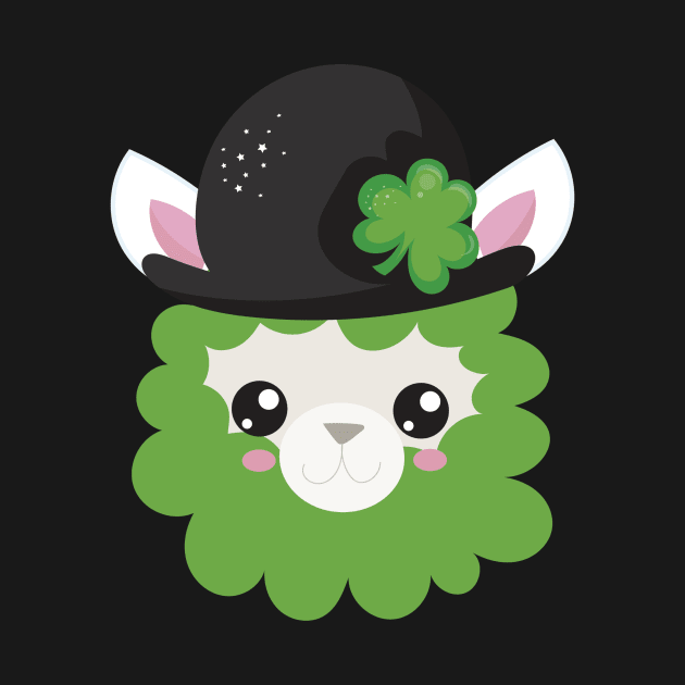 St. Patrick's Day Llama by BK55