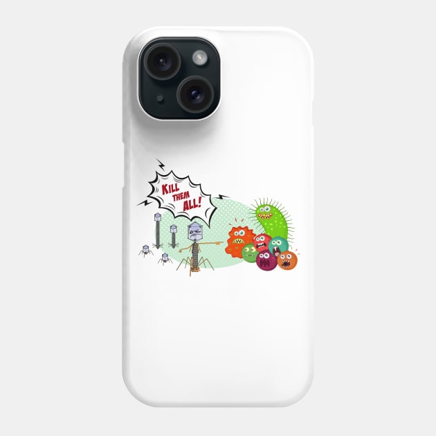 Kill them all 2 Phone Case by albino747