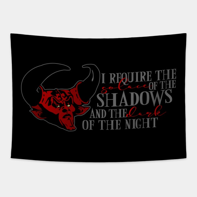 Darkness Tapestry by NinthStreetShirts