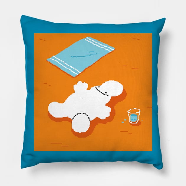 Heat Braze Pillow by jareddweiss