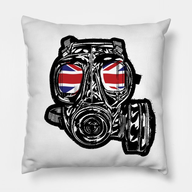 Flash Bangs and Double Taps Pillow by Toby Wilkinson