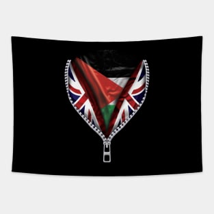 Jordanian Flag  Jordan Flag zipped British Flag - Gift for Jordanian From Jordan Tapestry