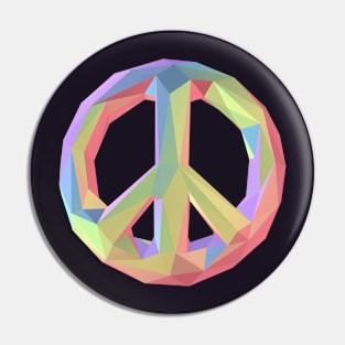 Rainbow Peace Pin